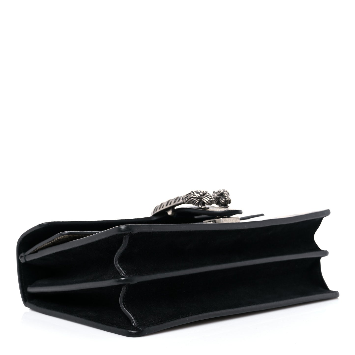 GG Supreme Monogram Small Dionysus Shoulder Bag Black