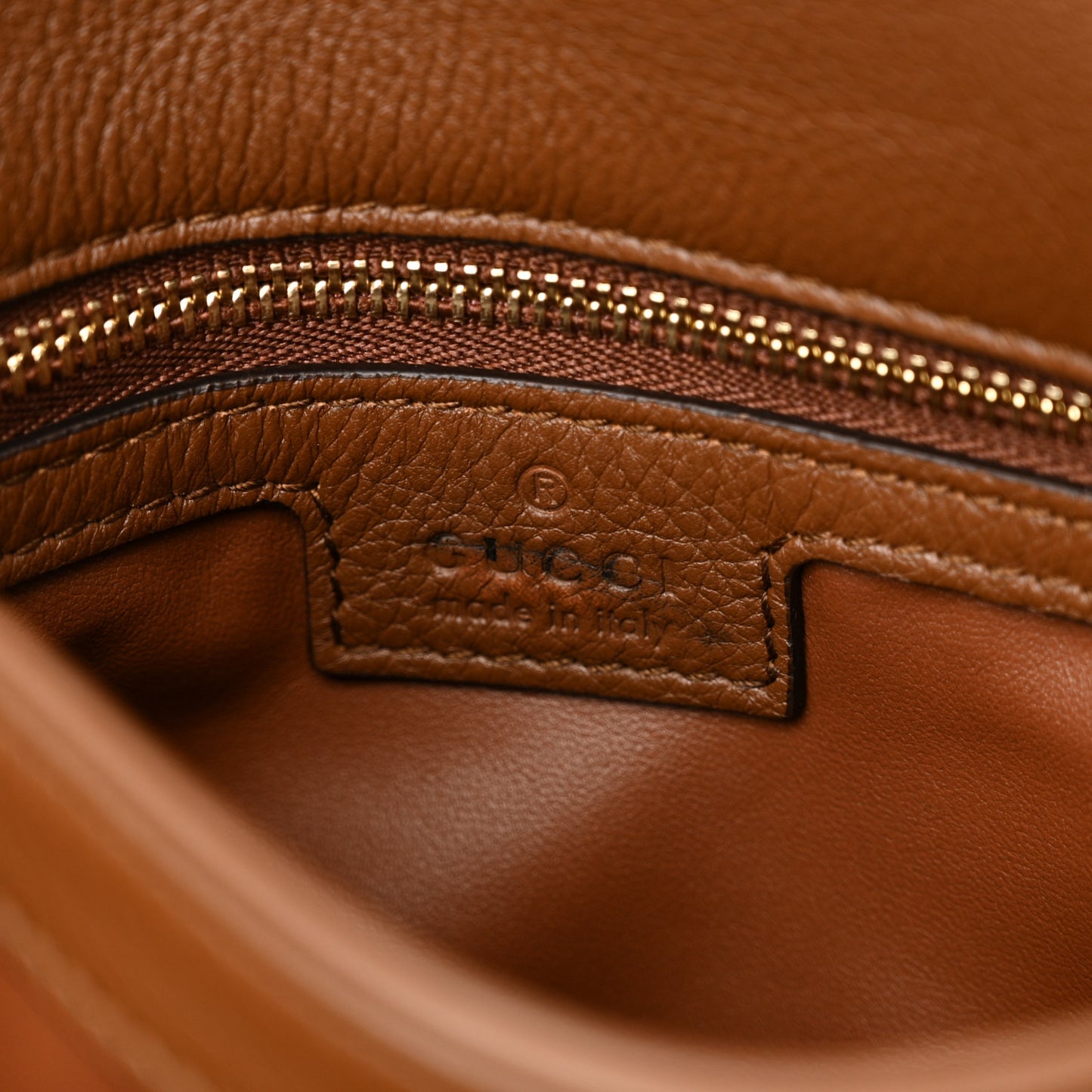 Roxy Calfskin Web Medium Blondie Shoulder Flap Bag Cuir