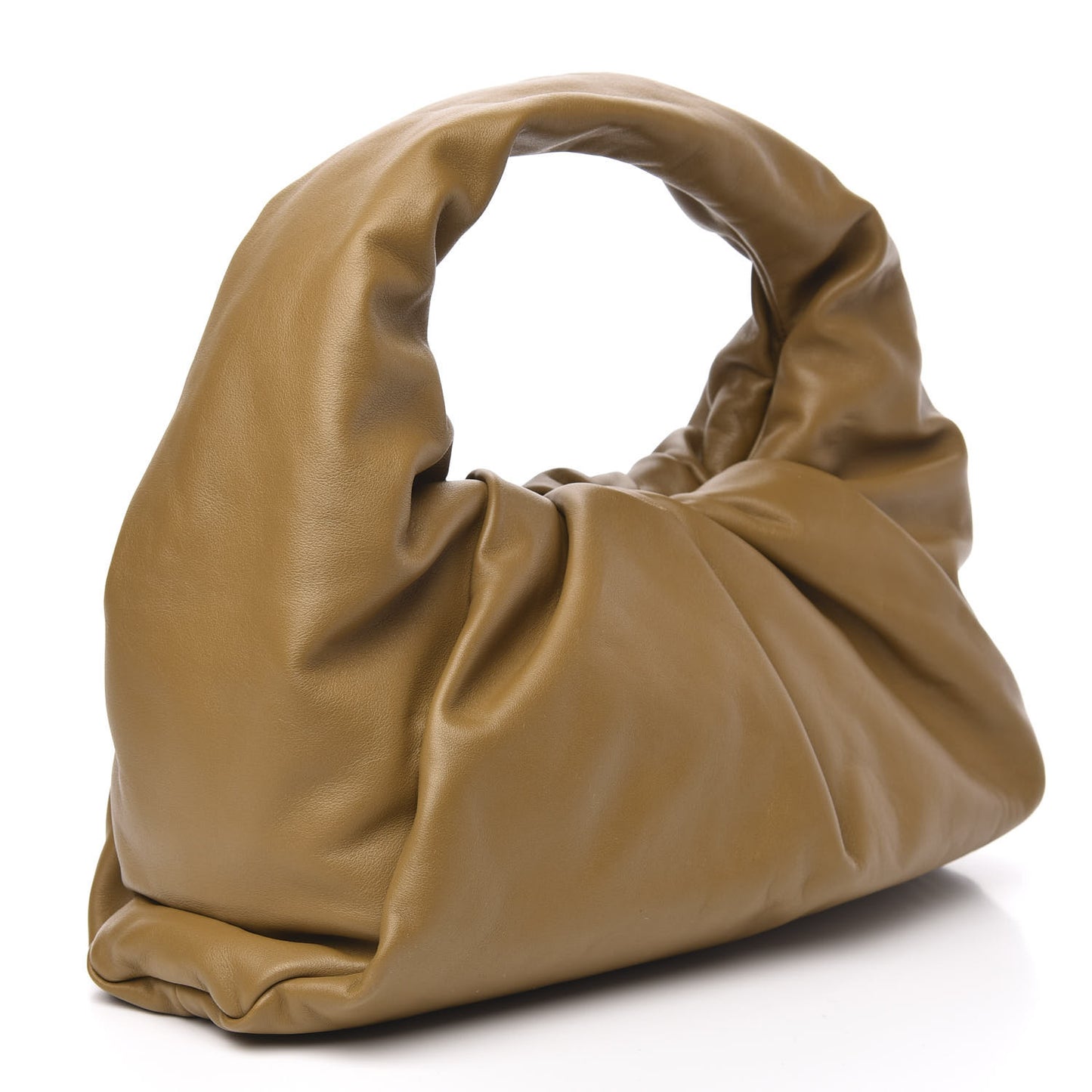 Smooth Butter Calfskin Small The Shoulder Pouch Moutarde