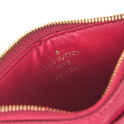Louis Vuitton Monogram Zipped Card Holder Fuchsia 6 of 7