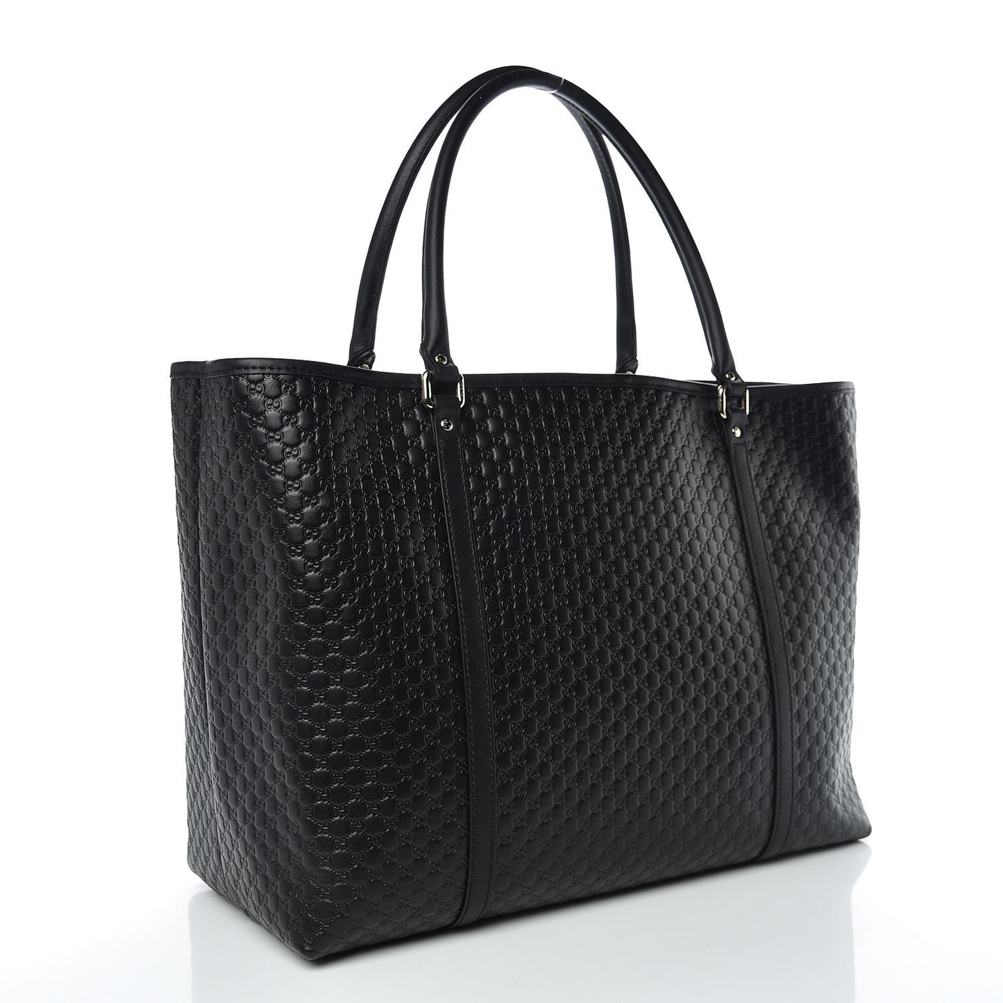 Microguccissima Large Joy Tote Black