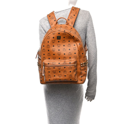 MCM Visetos Large Stark Backpack Cognac 2 of 9