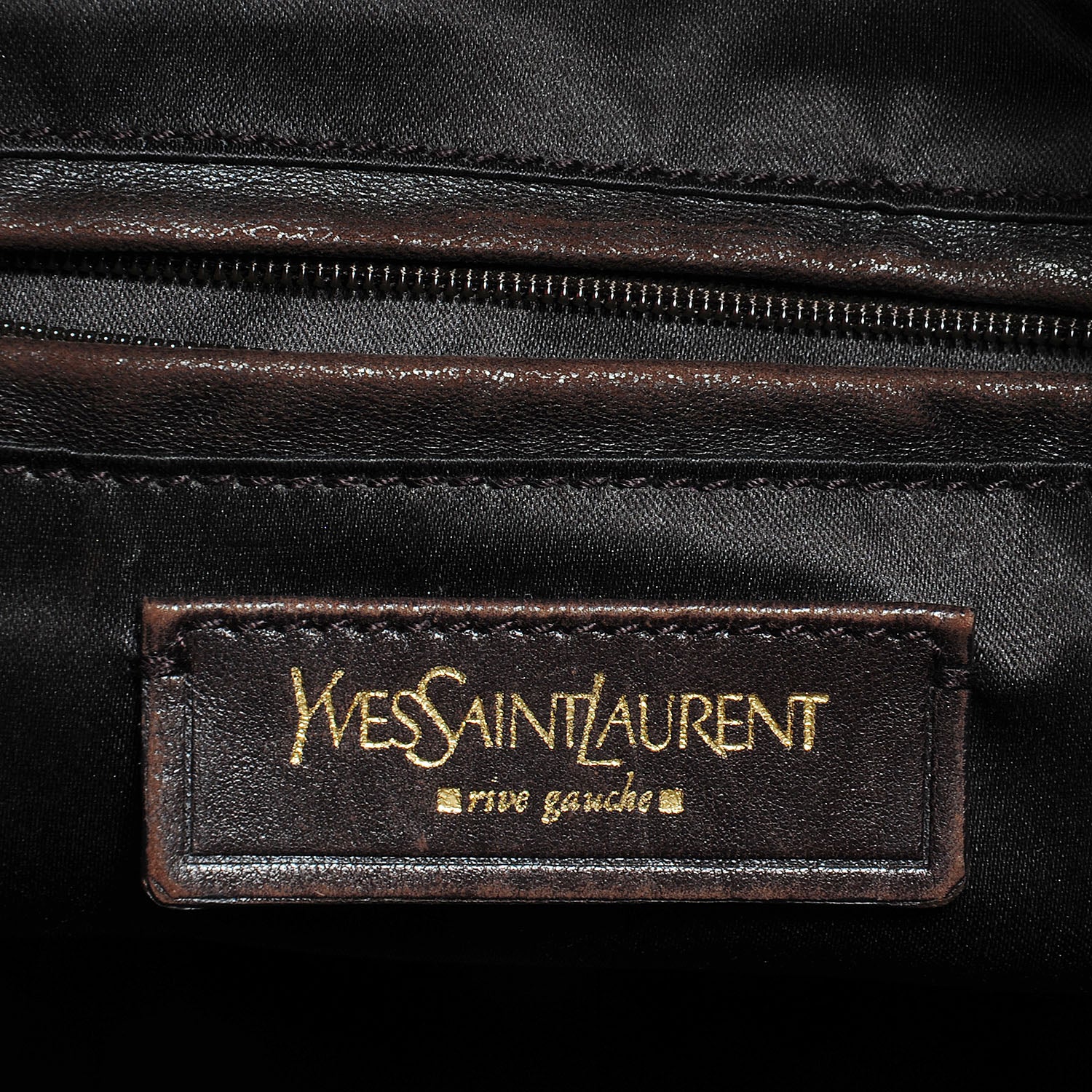 Saint Laurent Patent Medium Downtown Tote Purple 7 of 9