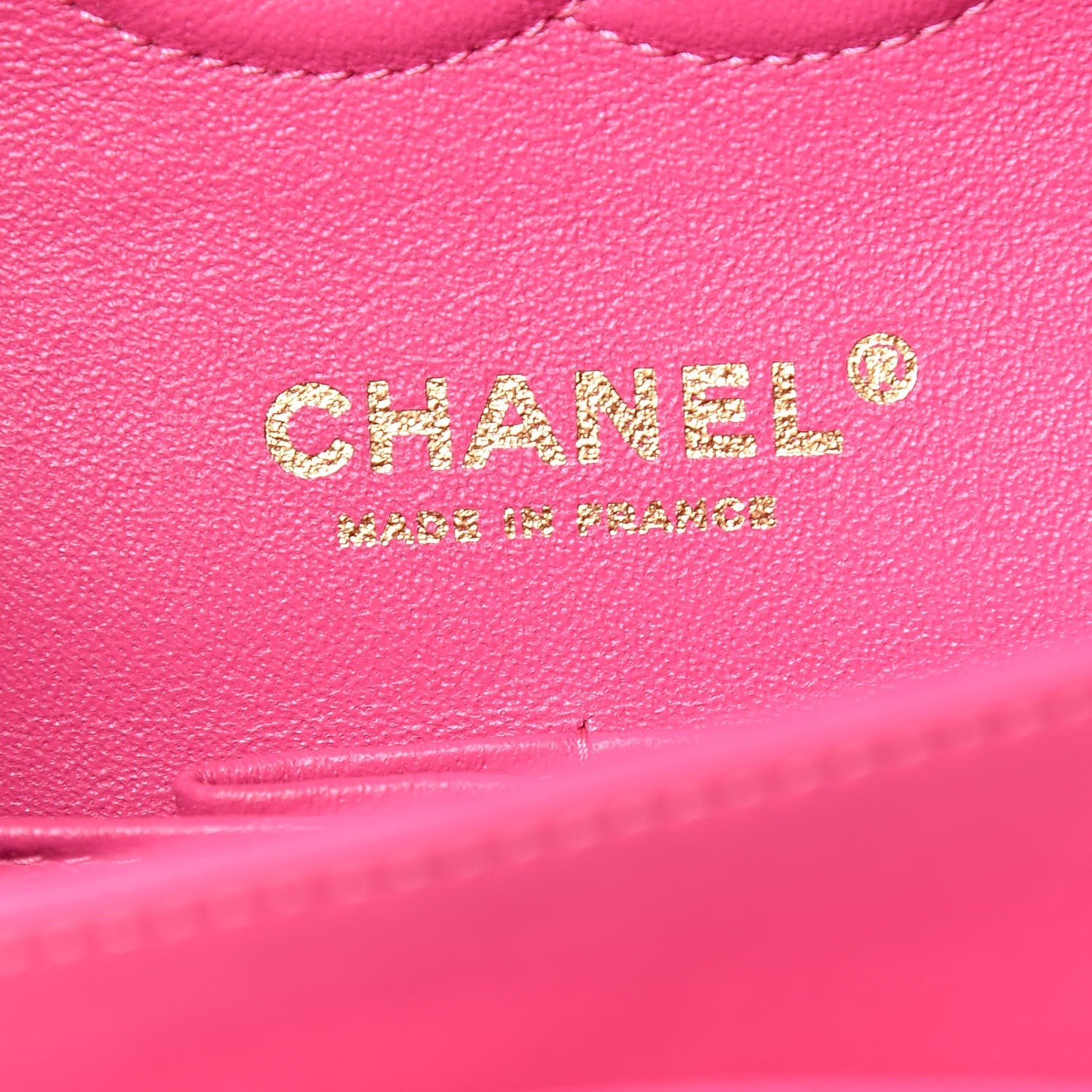 Chanel Lambskin Chevron Quilted Medium Double Flap Pink 6 of 11