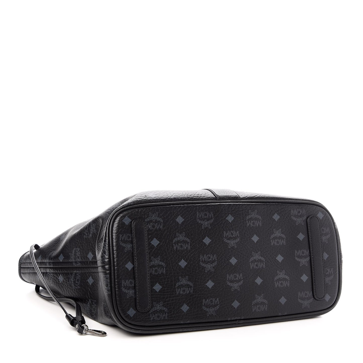 Visetos Medium Liz Reversible Shopper Tote Black