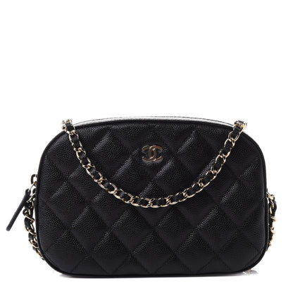 Chanel Caviar Quilted Vanity With Chain Black 1 of 4