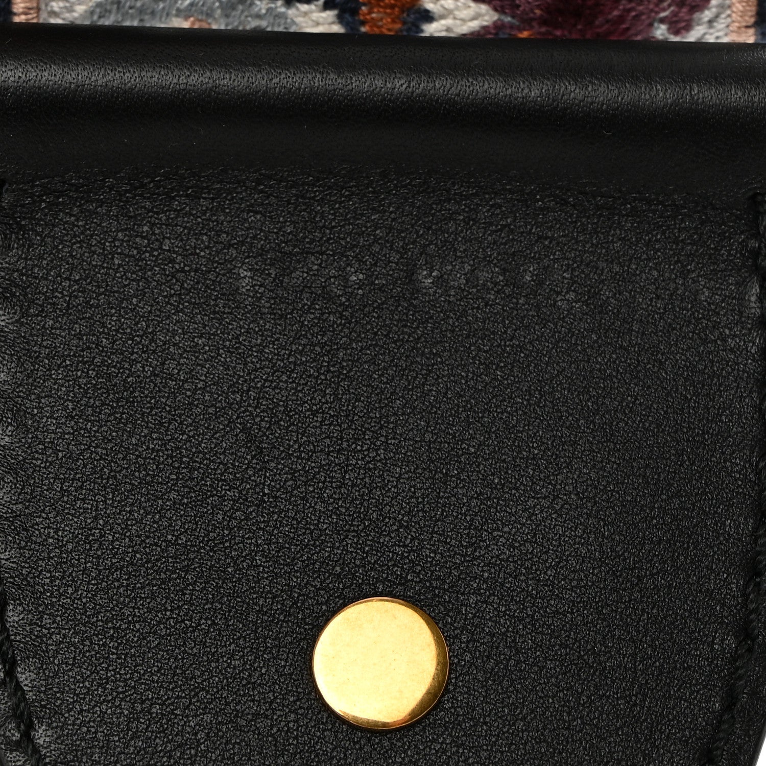 Christian Dior Canvas Embroidered Studded KaleiDiorscopic Shoulder Strap Multicolor 4 of 6