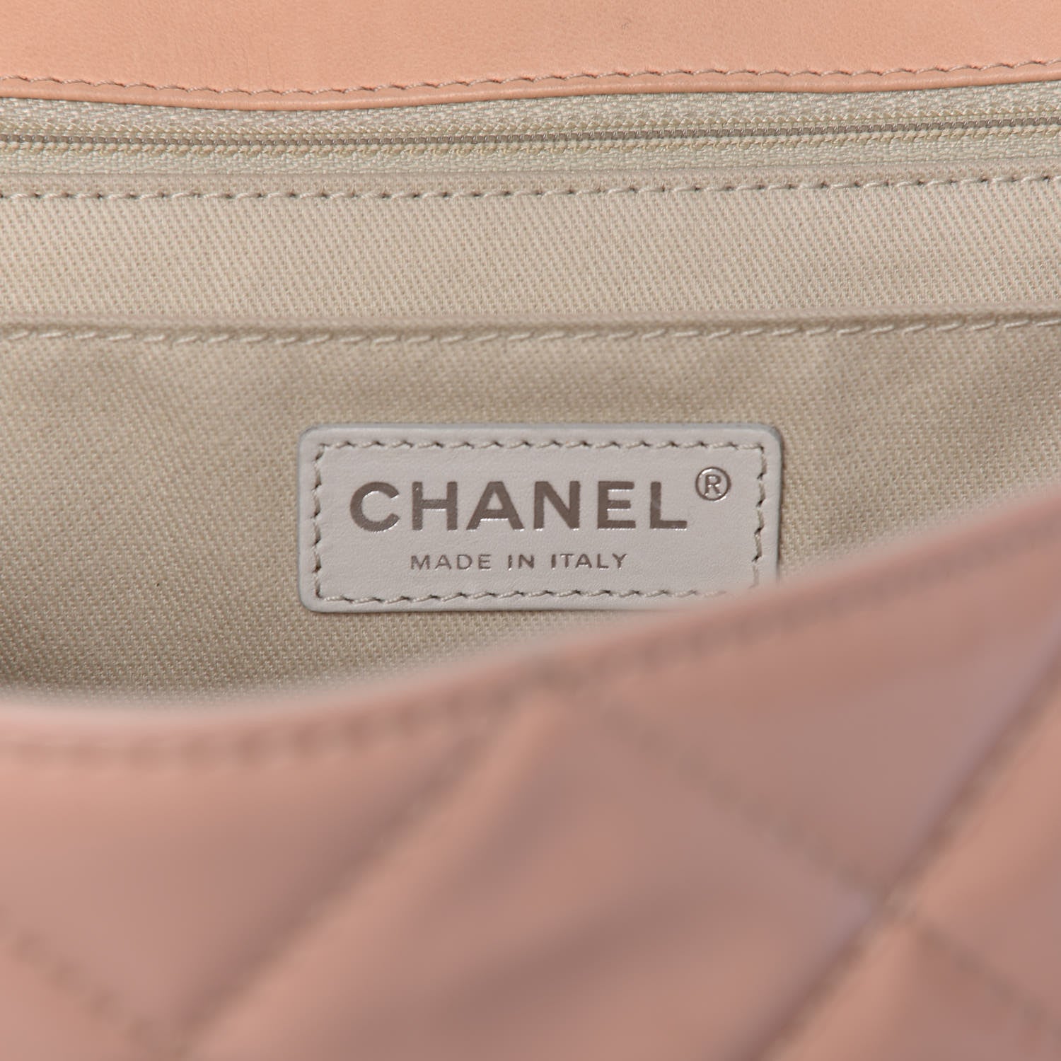 Chanel Vinyl Quilted In The Business Flap Bag Pink 7 of 10