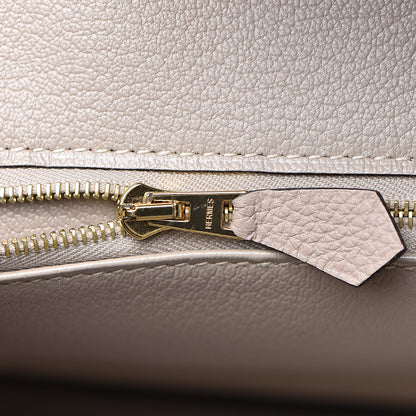Hermes Togo Birkin 30 Gris Tourterelle 15 of 28
