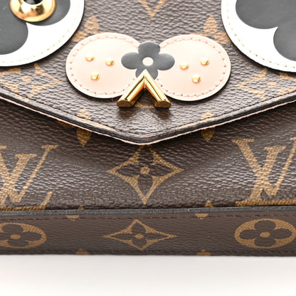Louis Vuitton Monogram Valentine Dog Pochette Felicie Chain Wallet 18 of 22