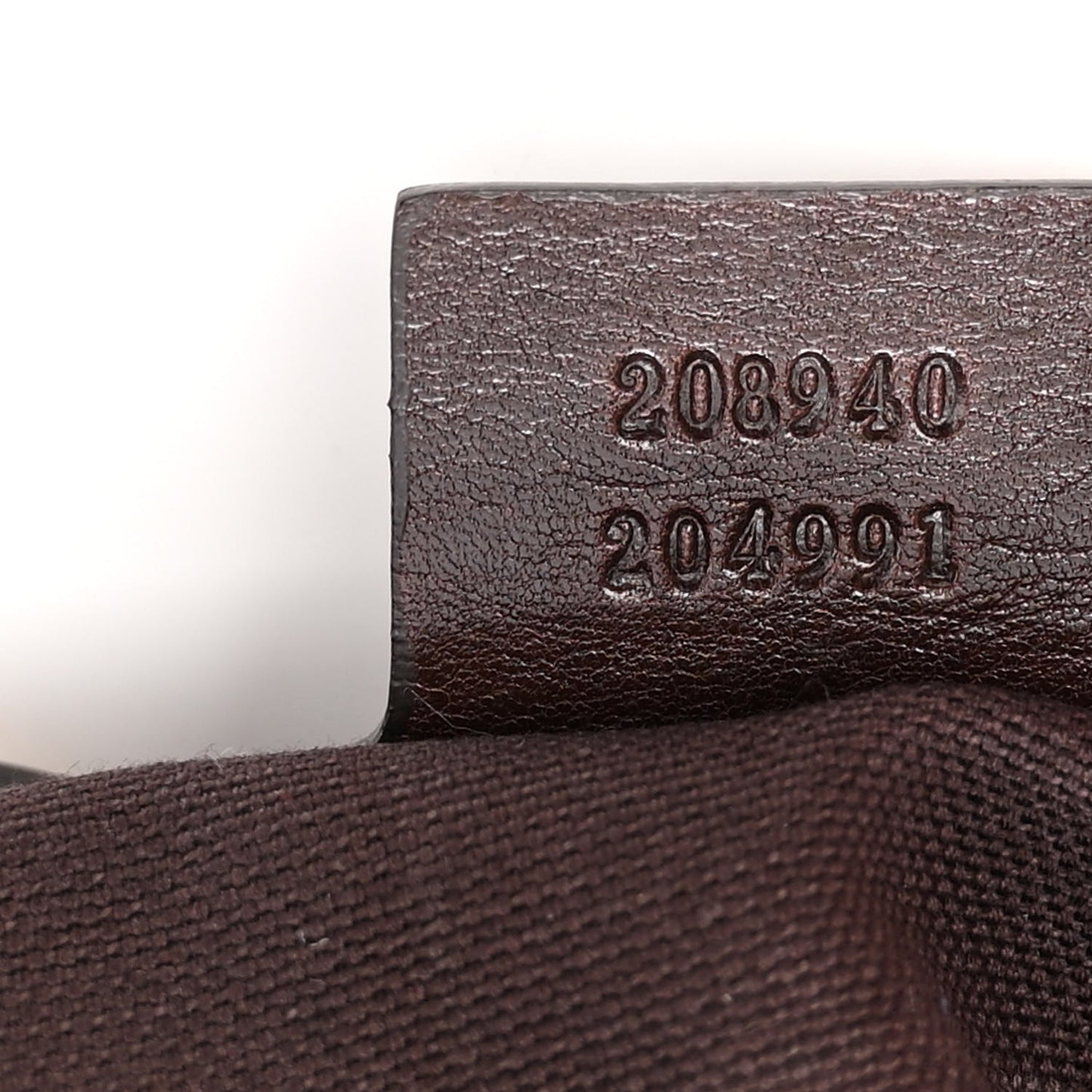 Crystal Monogram Large Babouska Vertical Shopping Tote Brown