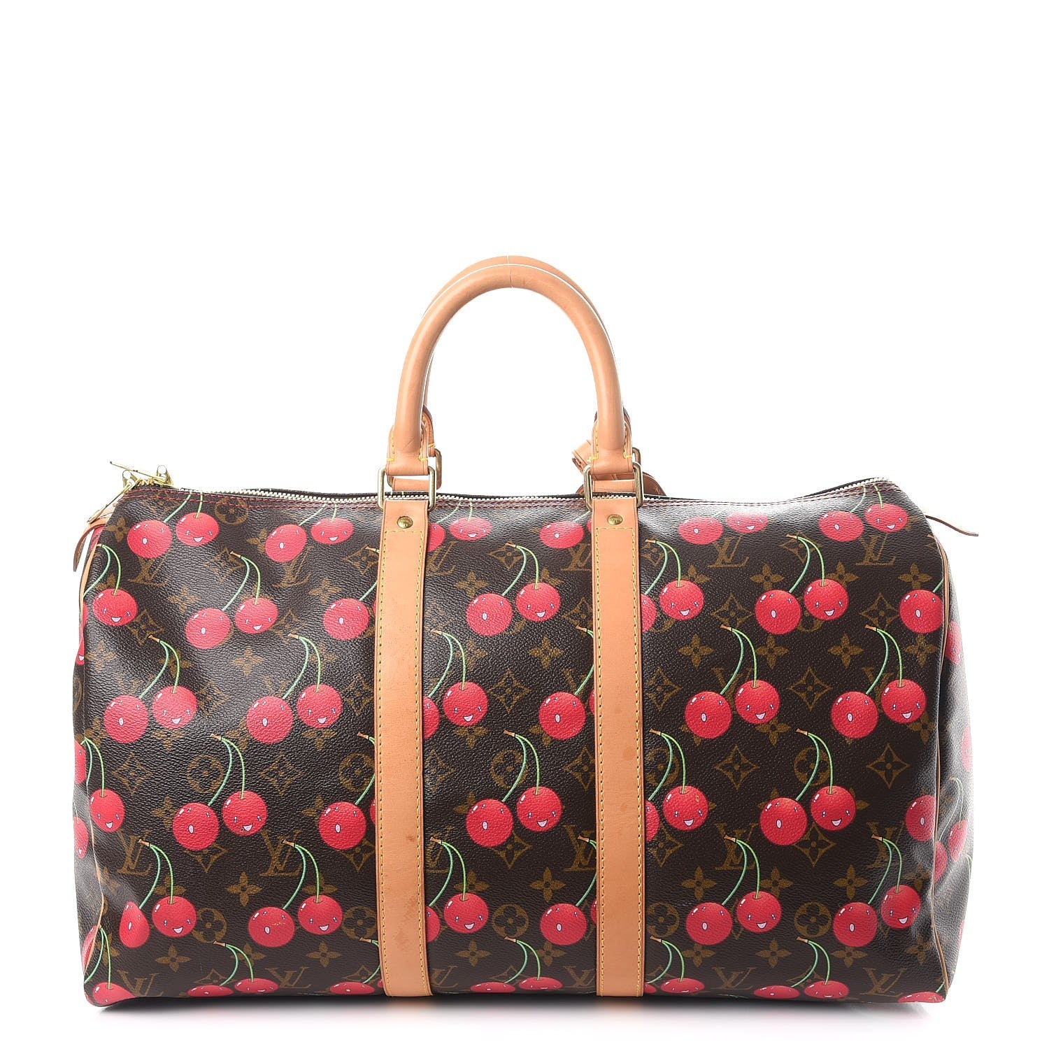 Louis Vuitton Monogram Cerises Keepall 45 1 of 16