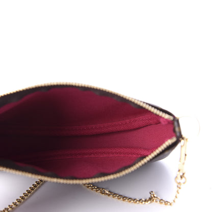 Louis Vuitton Monogram 2020 Christmas Animation Roller Coaster Mini Pochette Accessories Pivoine 5 of 10