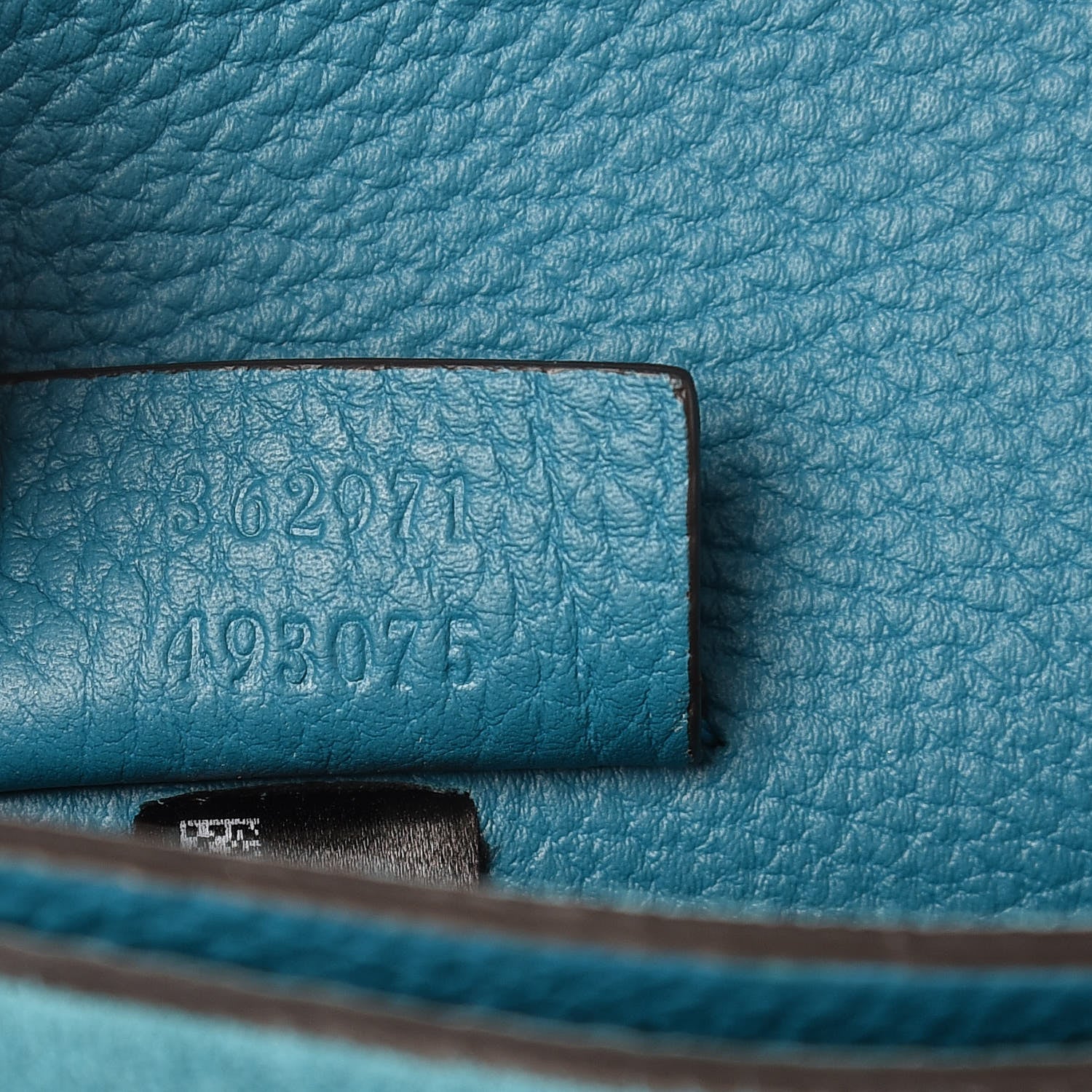 Gucci Soft Calfskin Small Jackie Shoulder Bag Blue 7 of 10