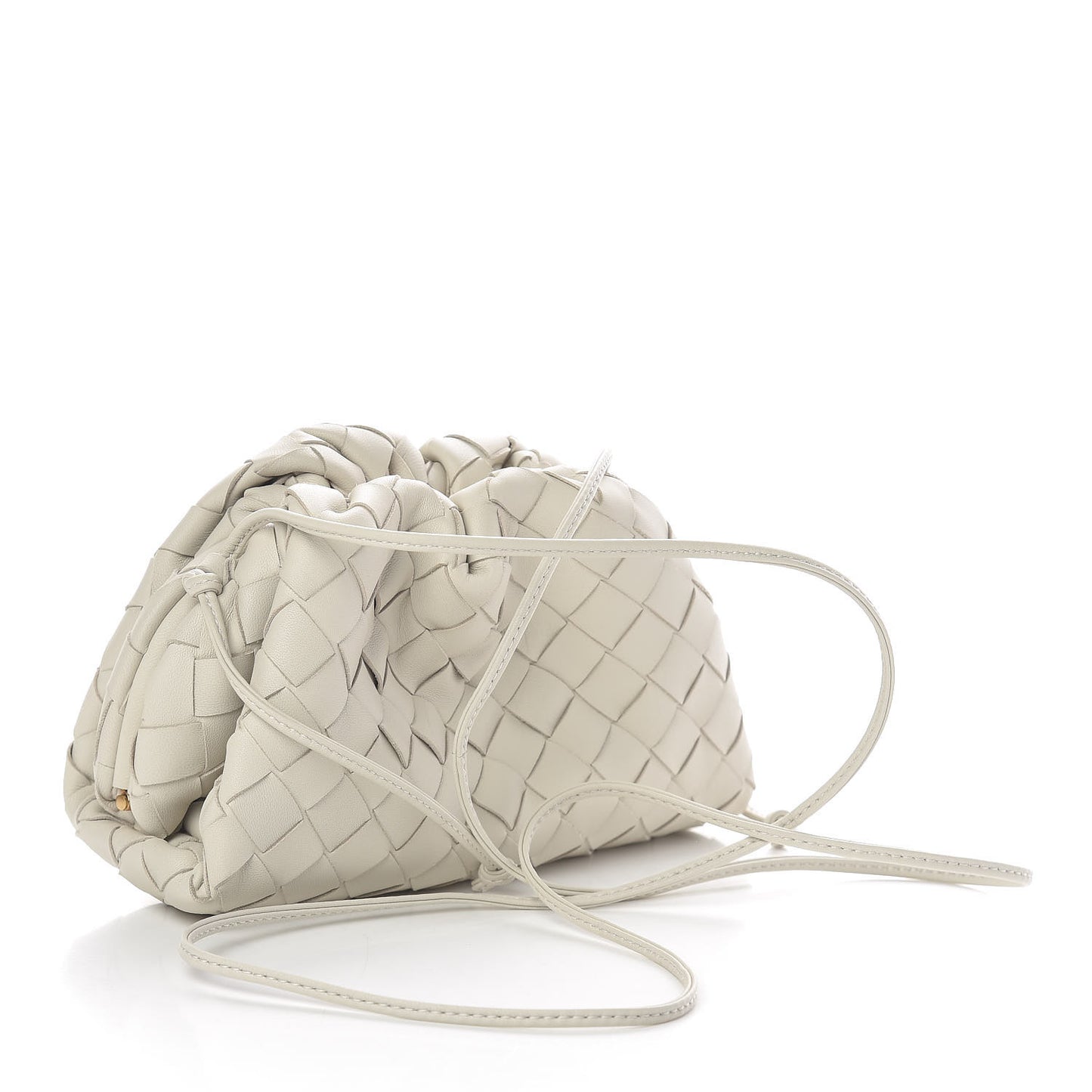 Nappa Intrecciato The Mini Pouch Plaster
