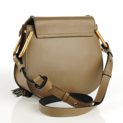 Chloe Calfskin Small Hudson Shoulder Bag Merino Grey 3 of 8