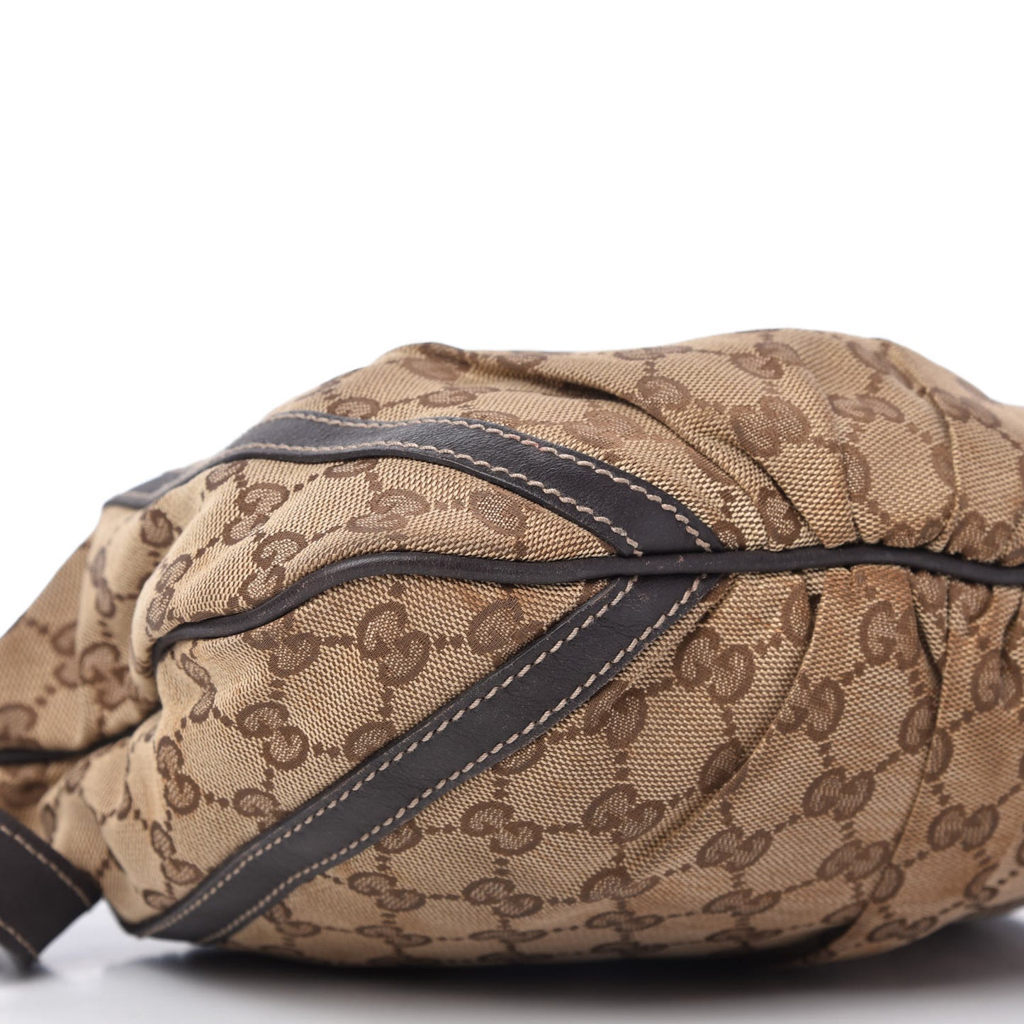 Monogram Small D Gold Ring Messenger Dark Brown