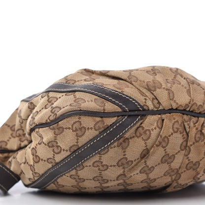 Gucci Monogram Small D Gold Ring Messenger Dark Brown 6 of 10