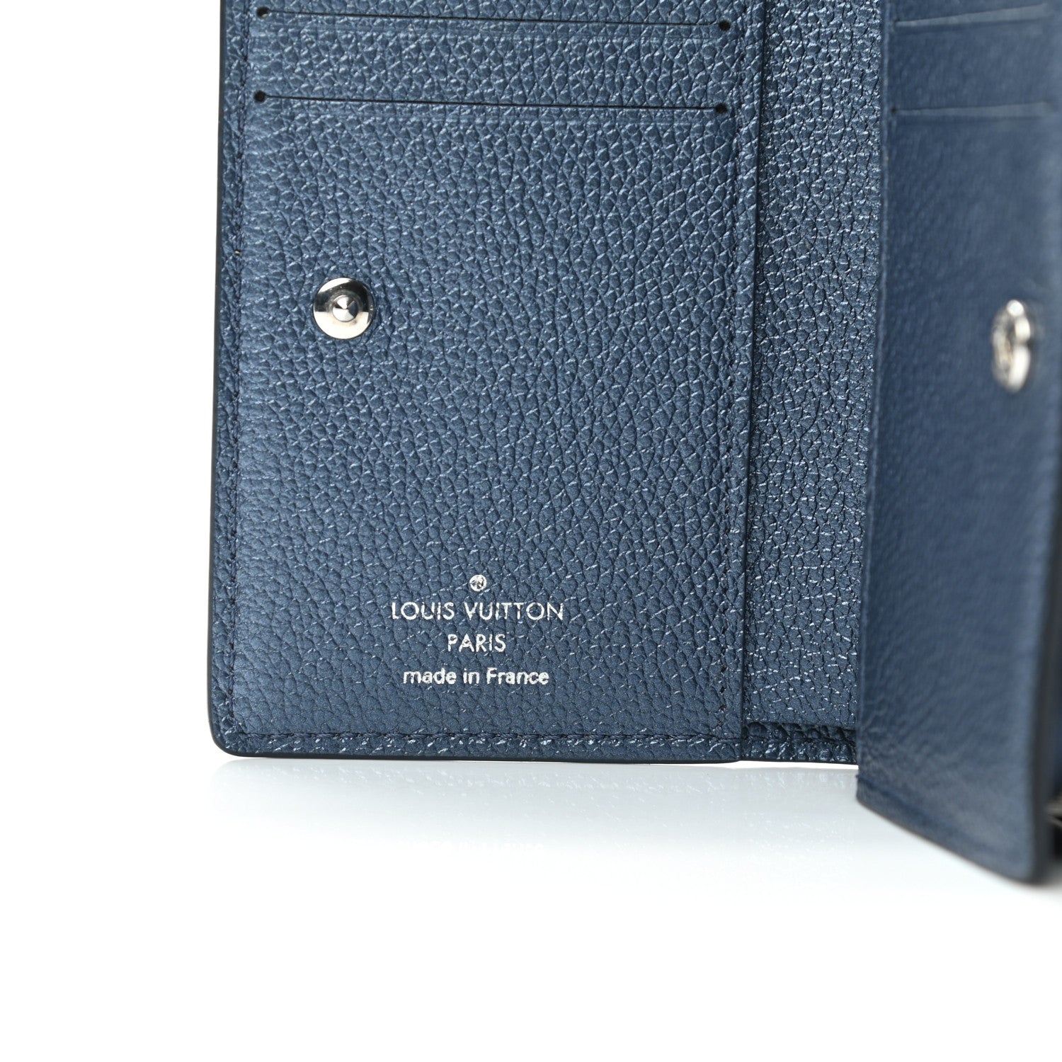Louis Vuitton Metallic Empreinte Clea Wallet Navy Nacre 7 of 7