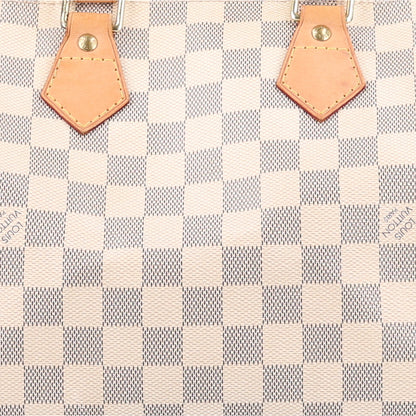 Louis Vuitton Damier Azur Speedy 25 8 of 10