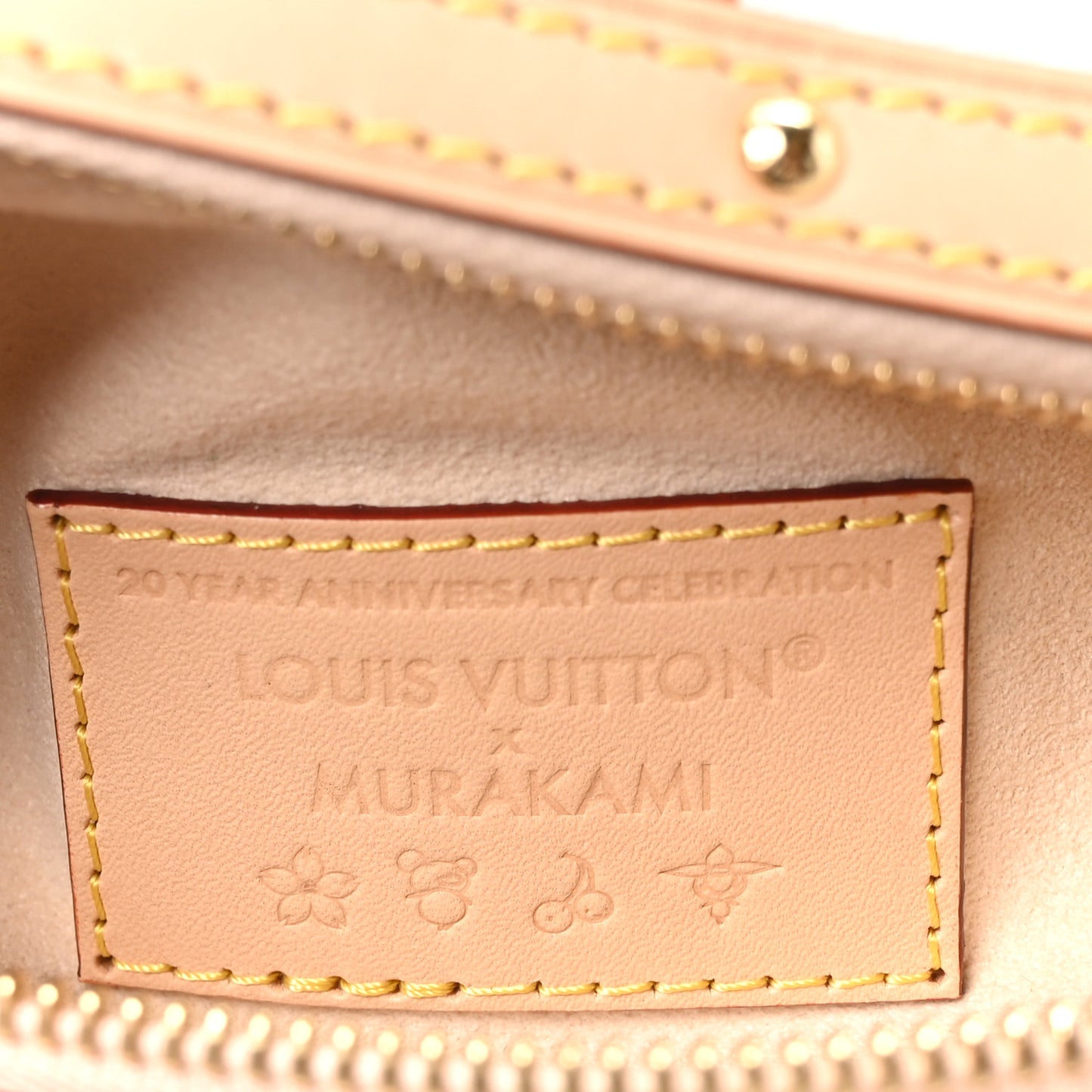 LV X TM Monogram Multicolor High Rise Bumbag White