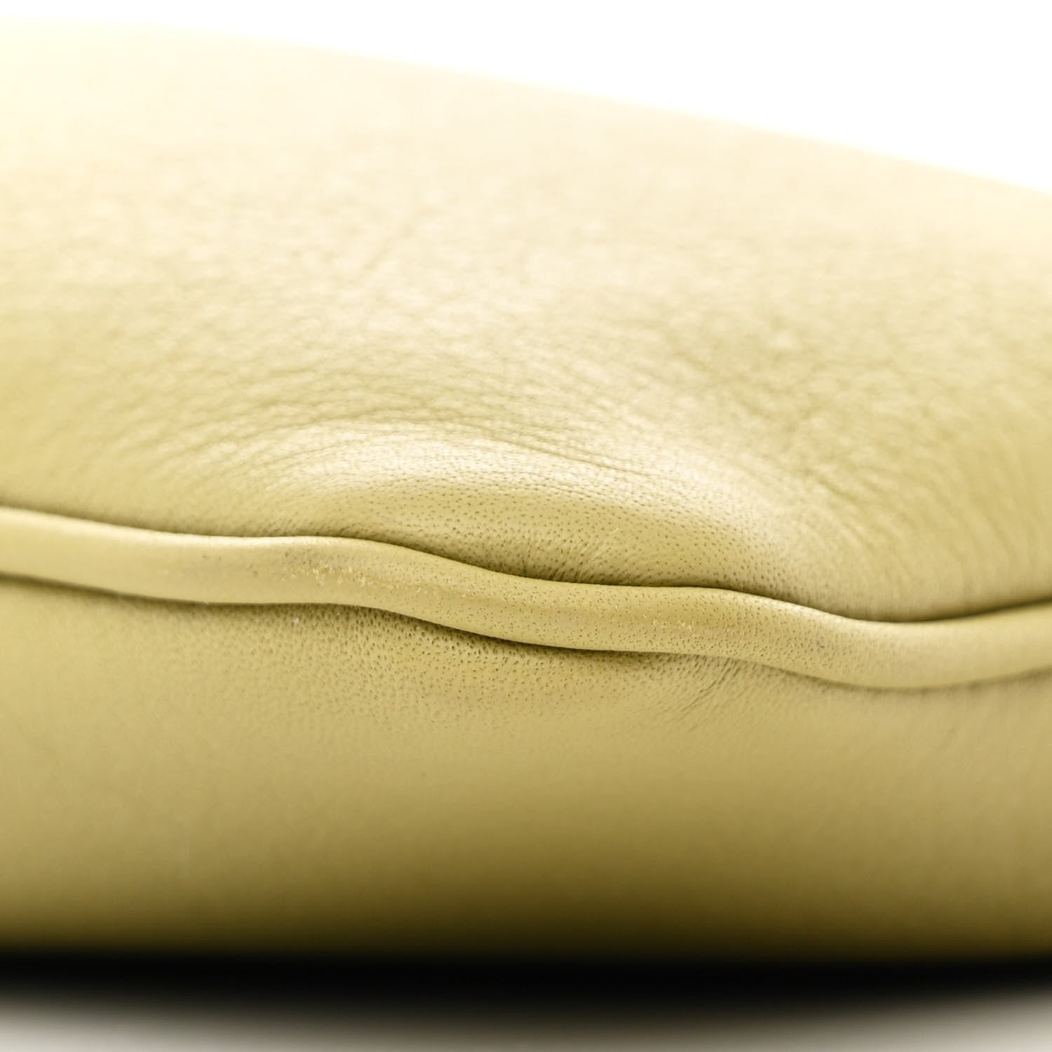 Prada Soft Calfskin Zippered Shoulder Bag Pistachio 10 of 10