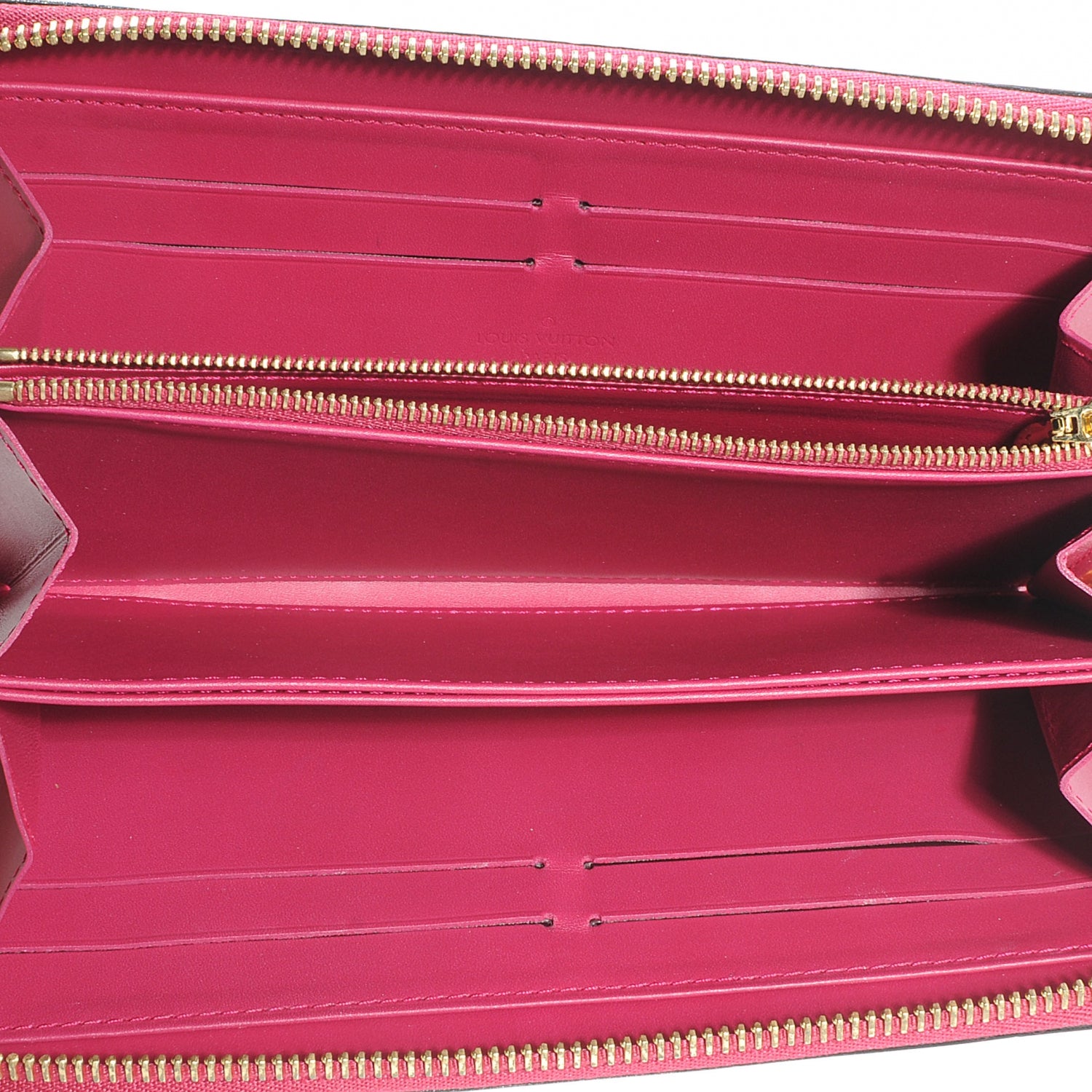 Louis Vuitton Vernis Zippy Wallet Rose Indien 7 of 8