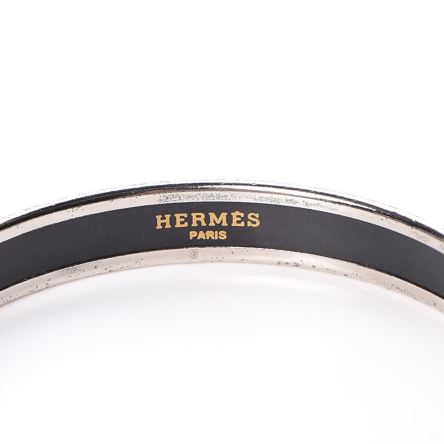 Hermes Enamel Printed Narrow Bracelet 65 4 of 6