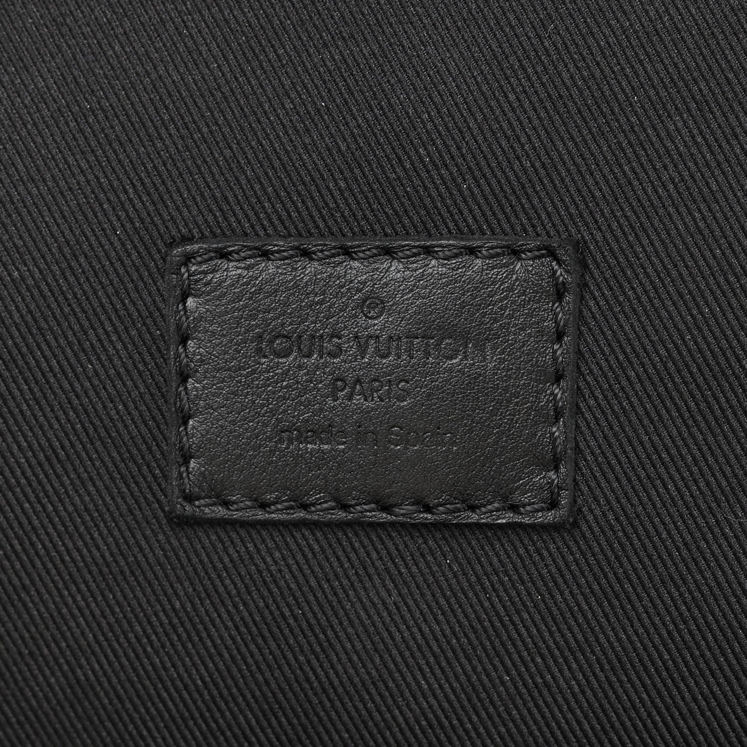 Louis Vuitton Monogram Shadow Racer Slingbag Black 6 of 9