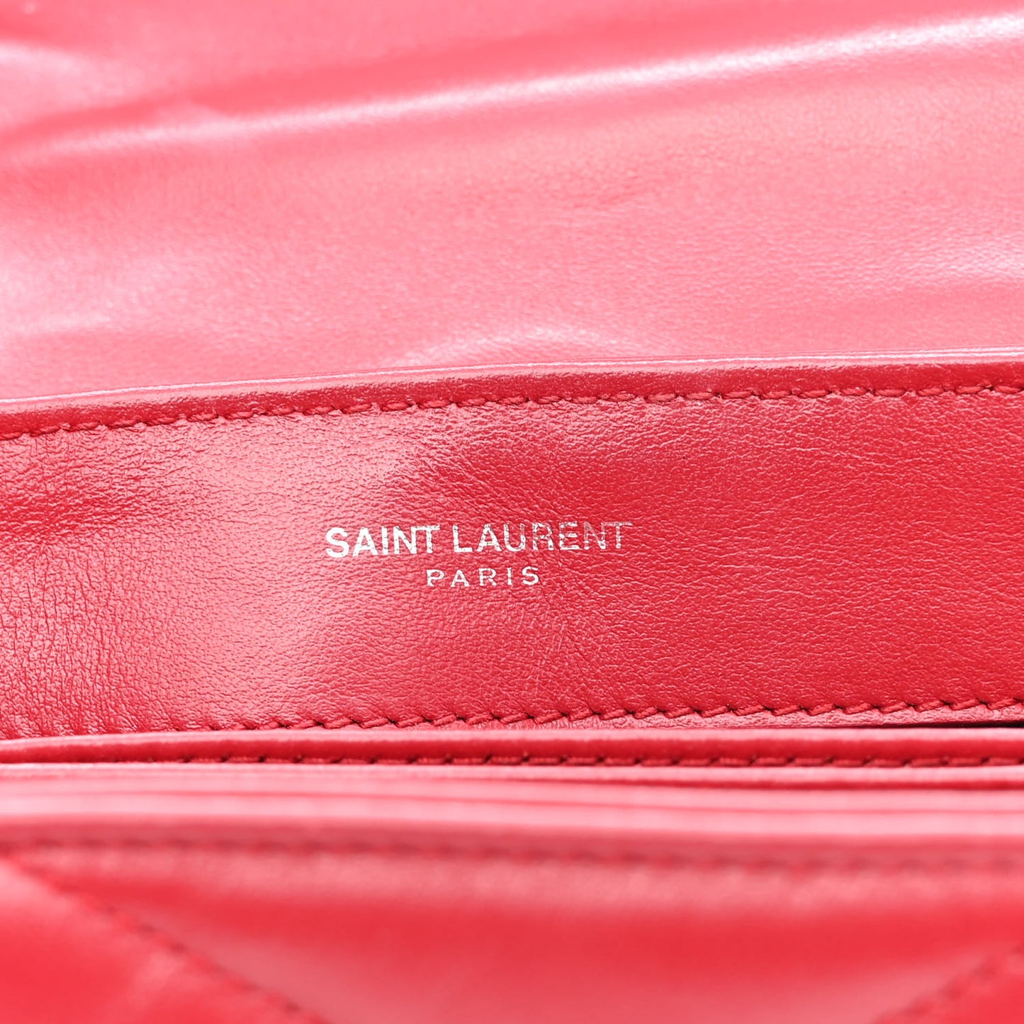 Calfskin Y Quilted Monogram Toy Loulou Monogram Crossbody Bag Red