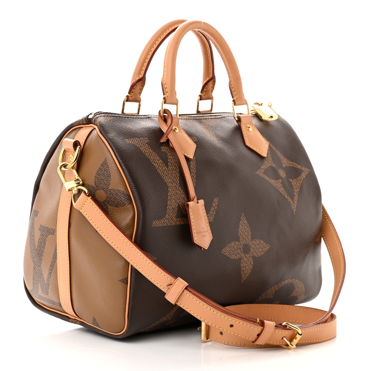 Louis Vuitton Reverse Monogram Giant Speedy Bandouliere 30 3 of 16