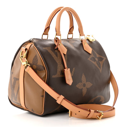 Louis Vuitton Reverse Monogram Giant Speedy Bandouliere 30 3 of 16