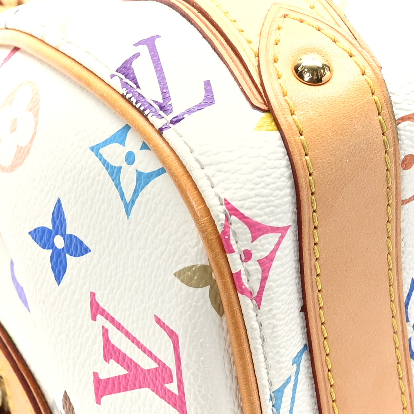 Monogram Multicolor Priscilla White