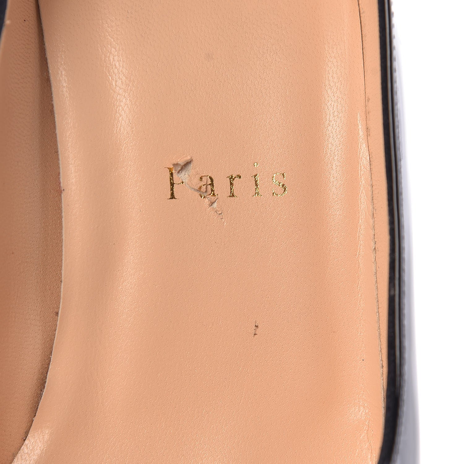 Christian Louboutin Patent Bianca 140 Pumps 38.5 Black 14 of 18
