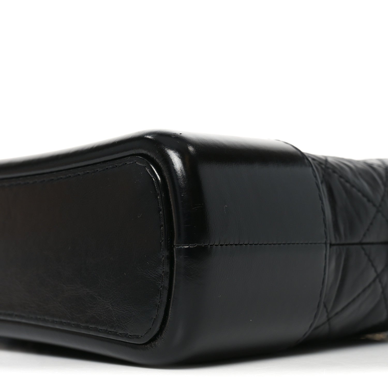 Chanel Aged Calfskin Quilted New Medium Gabrielle Hobo Black 10 of 10