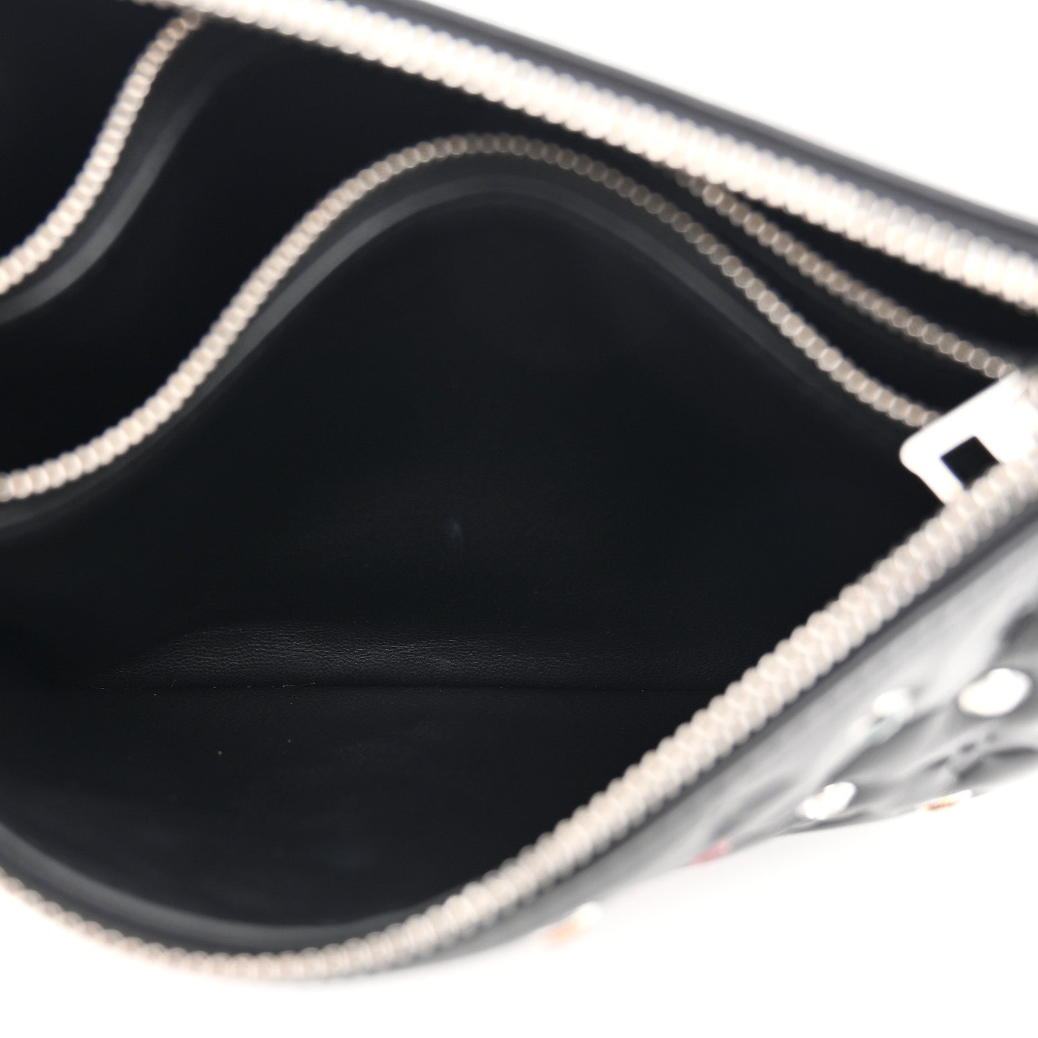 Louis Vuitton Lambskin Monogram Crystal Embossed Embellished Coussin BB Black 7 of 11