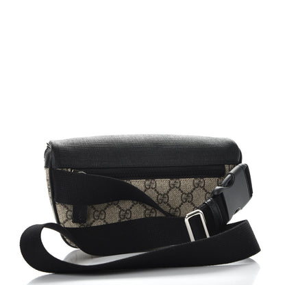 Gucci GG Supreme Monogram Belt Bag Black 3 of 15