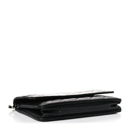 Chanel Caviar Quilted Wallet On Chain WOC Black 4 of 18
