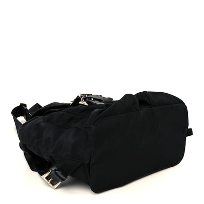 Prada Tessuto Nylon Saffiano Small Backpack Black 4 of 12