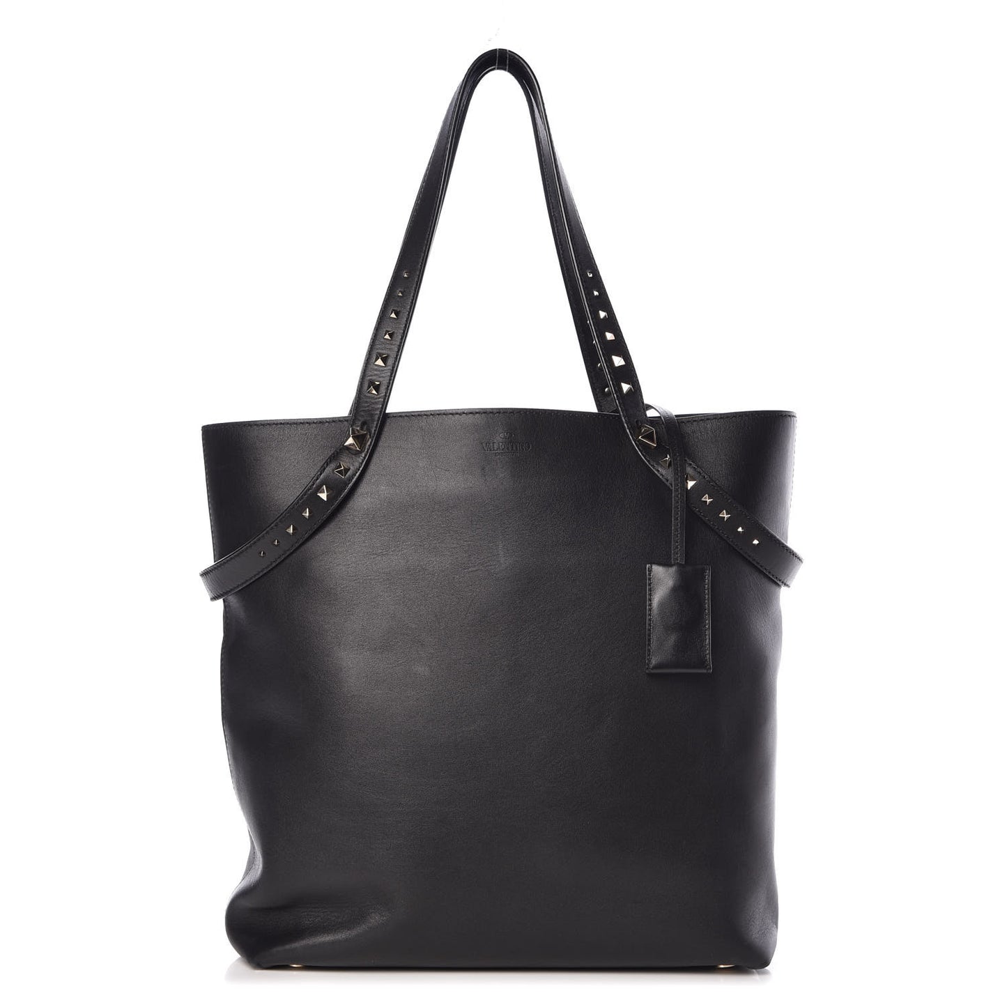 Vitello Lovestud Tote Black