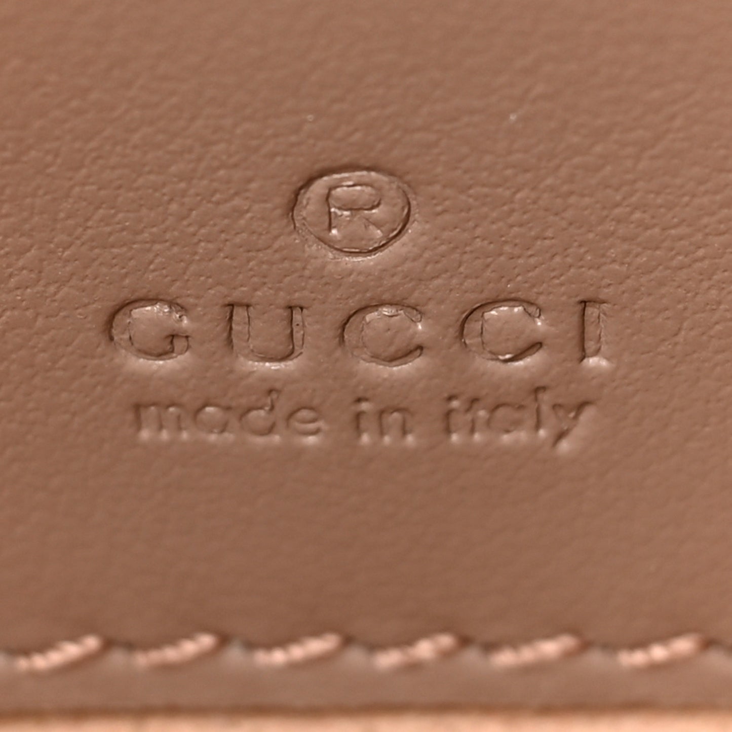 Calfskin Matelasse GG Marmont Wrist Wallet Porcelain Rose