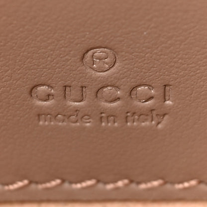 Gucci Calfskin Matelasse GG Marmont Wrist Wallet Porcelain Rose 6 of 6