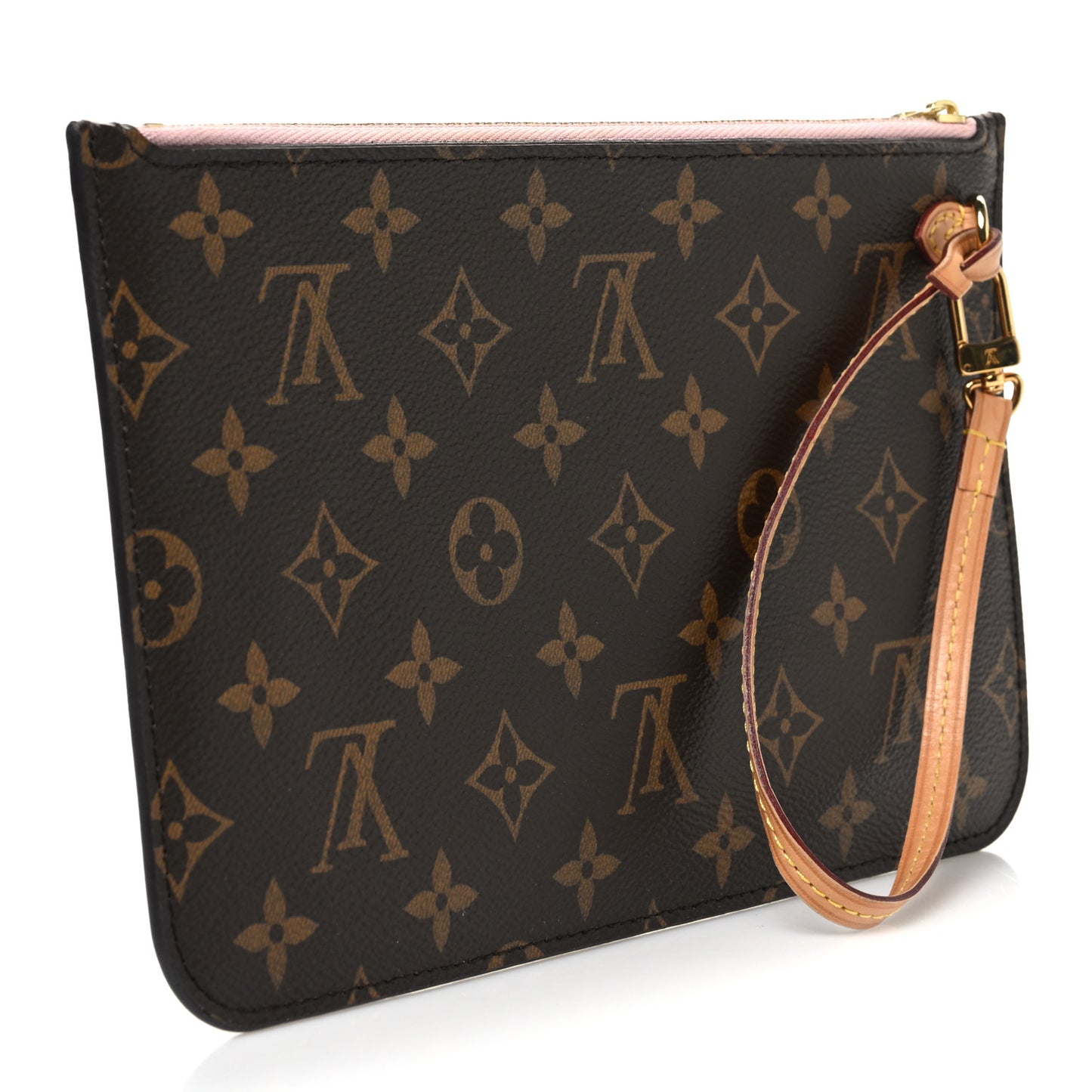 Monogram Neverfull MM GM Pochette Rose Ballerine