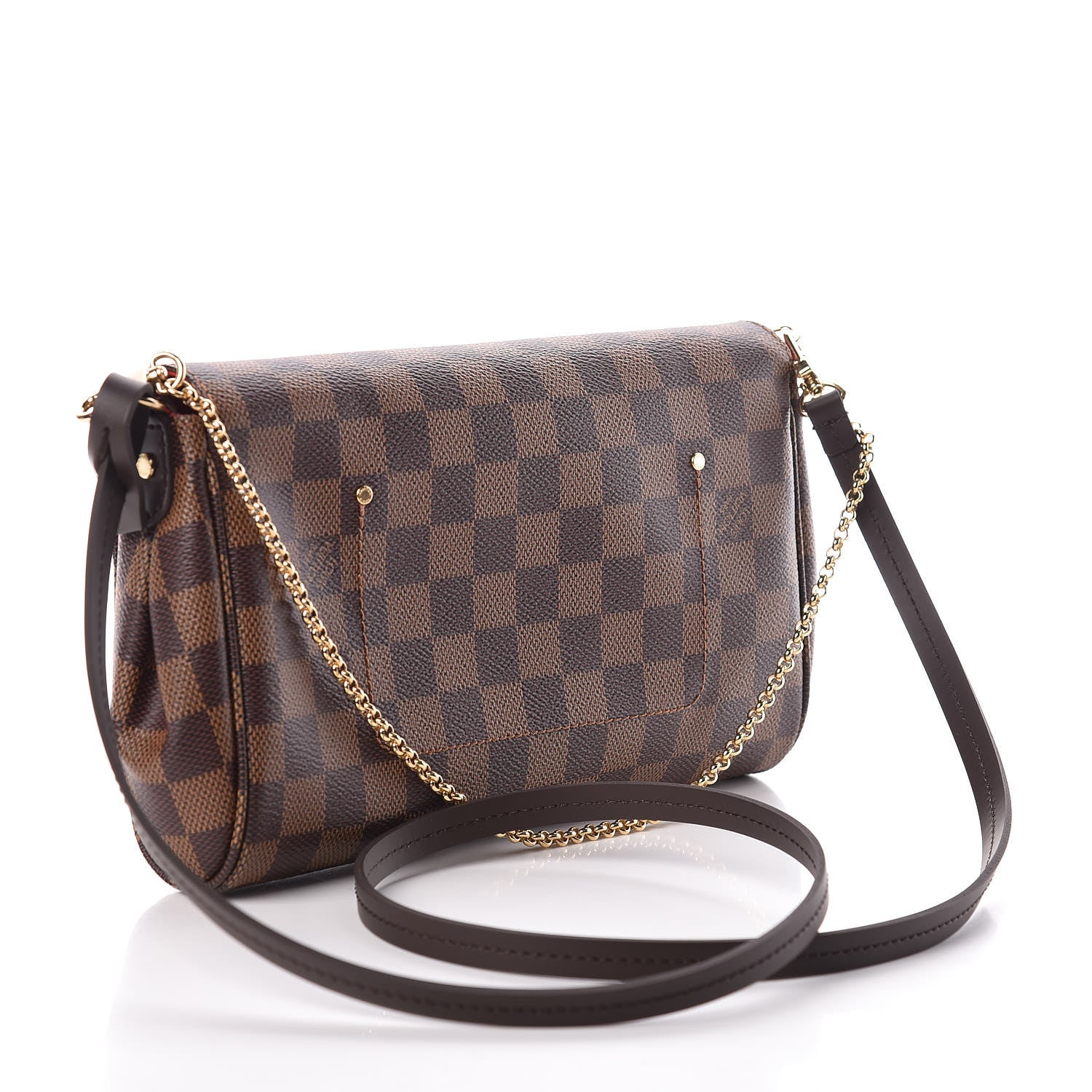 Louis Vuitton Damier Ebene Favorite MM 3 of 9