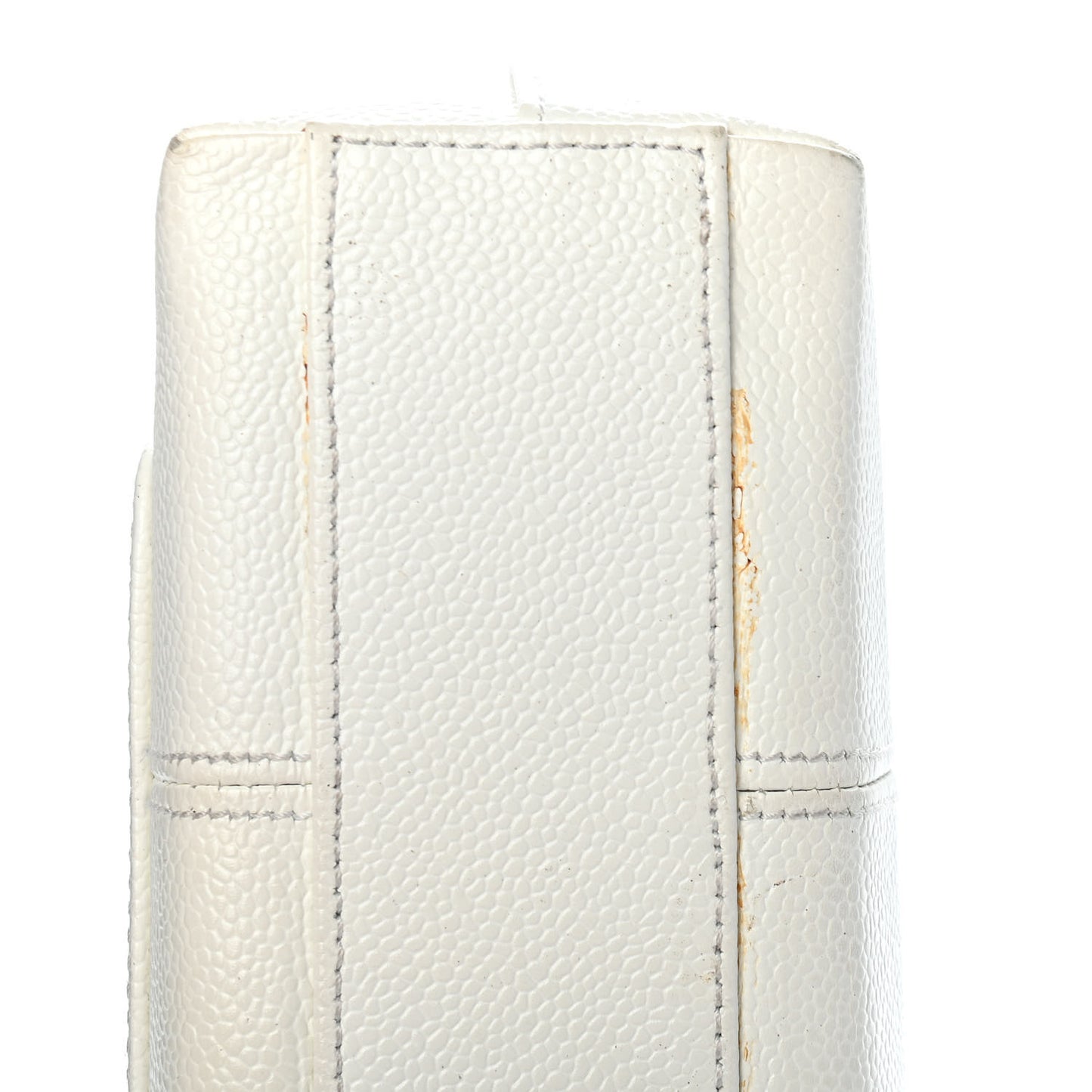 Caviar Shopper Tote White