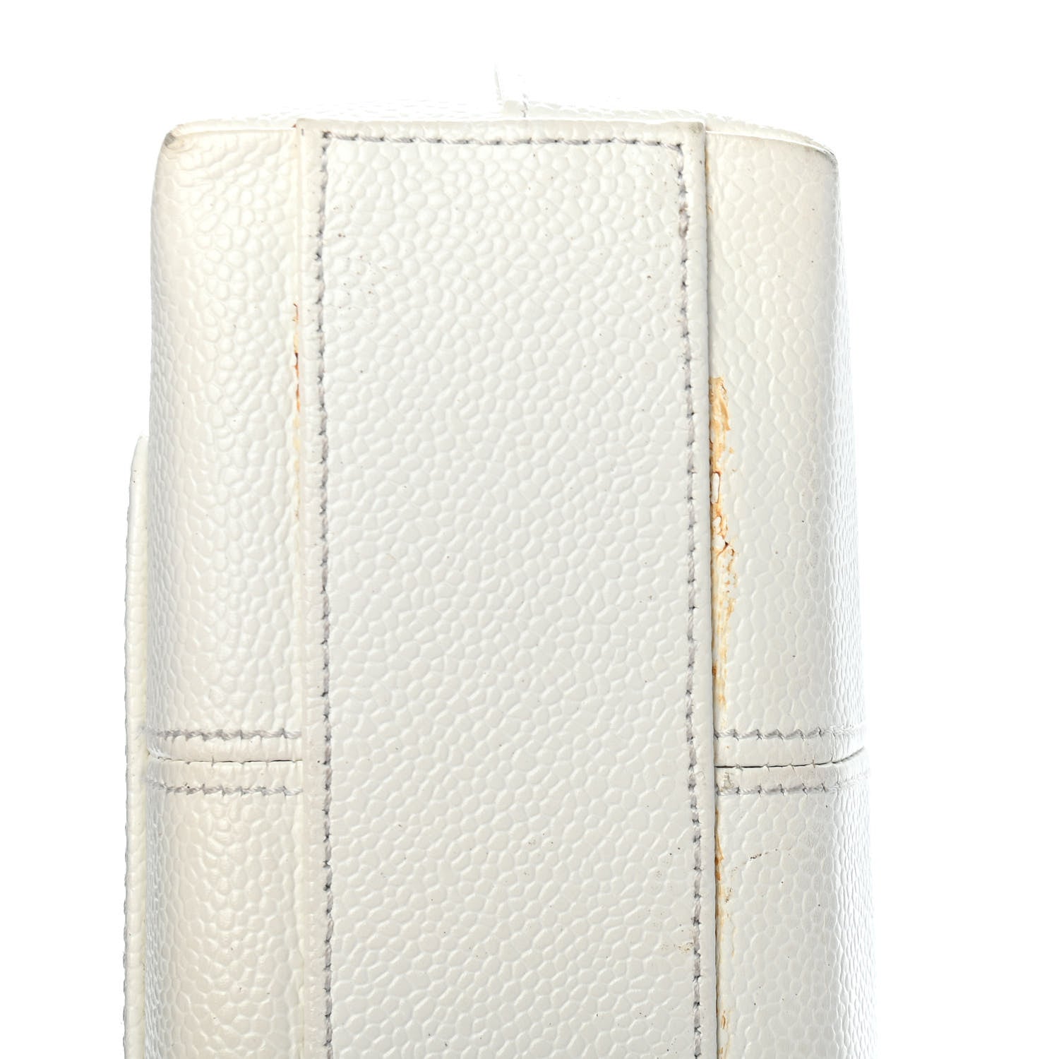 Chanel Caviar Shopper Tote White 9 of 11