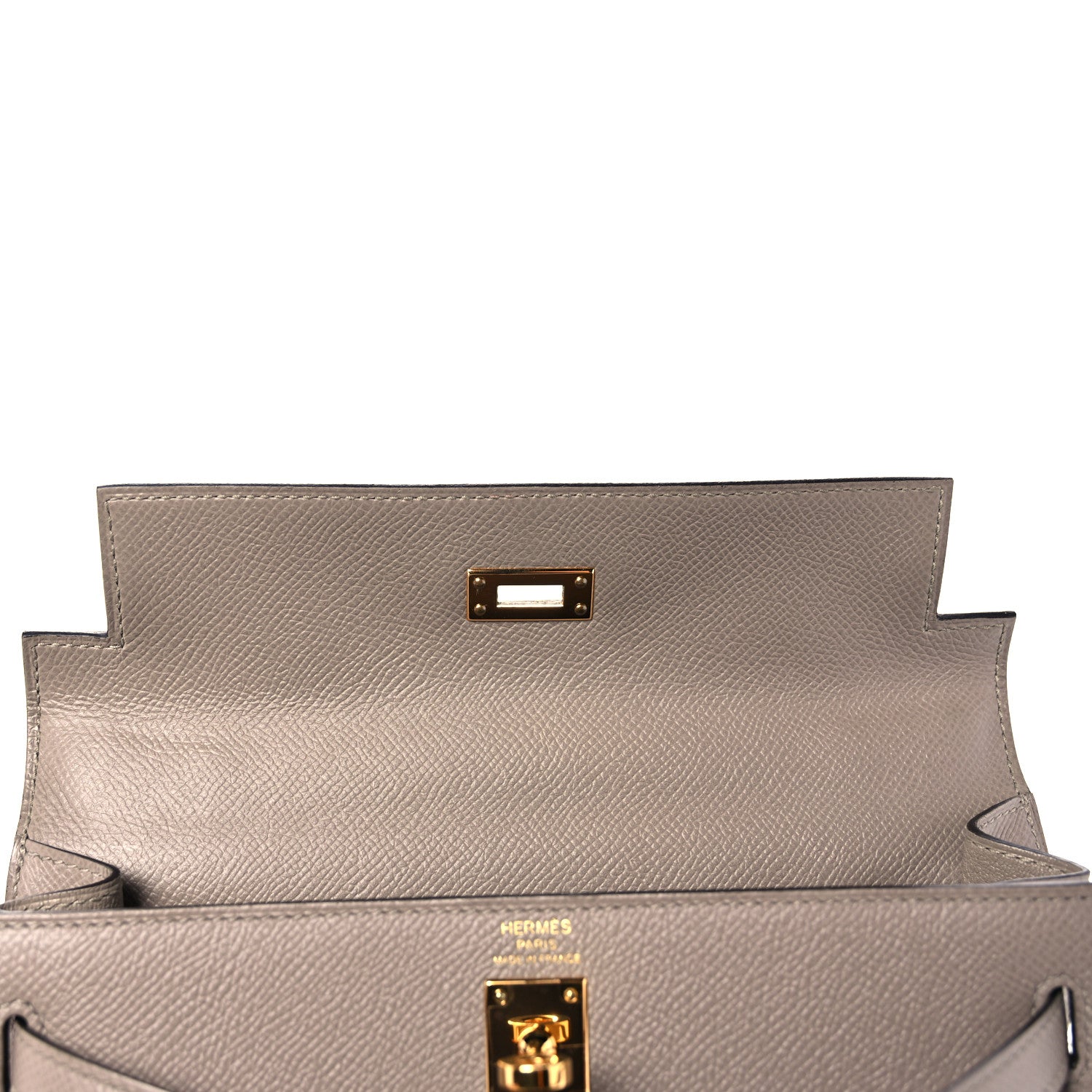 Hermes Epsom Kelly Sellier 25 Gris Asphalte 19 of 38