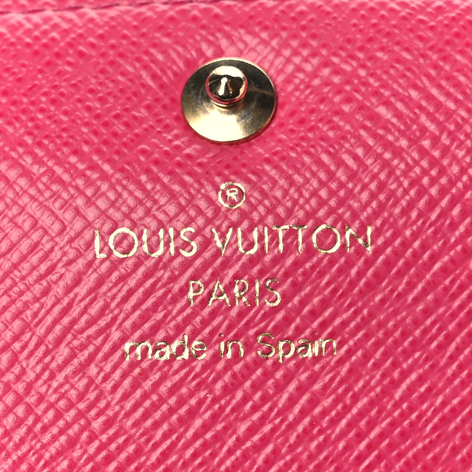 Louis Vuitton Monogram Bloom Flower Emilie Wallet Fuchsia 6 of 7