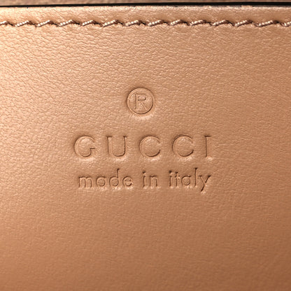 Gucci Calfskin Matelasse Aria Small GG Marmont Chain Shoulder Bag Camelia 7 of 10