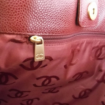 Chanel Caviar XL Shopping Tote 9 of 12